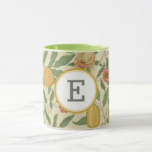 William Morris PERSONALIZED INITIAAL Mok (Midden)