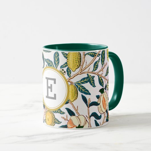 William Morris PERSONALIZED INITIAAL Mok (Voorkant rechts)