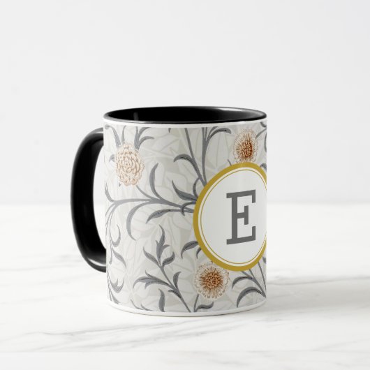 William Morris PERSONALIZED INITIAAL Mok (Voorkant links)