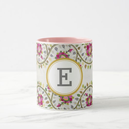 William Morris PERSONALIZED INITIAAL Mok (Midden)
