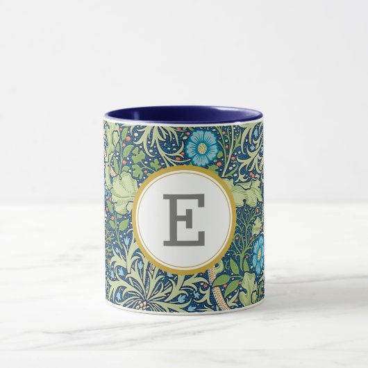 William Morris PERSONALIZED INITIAAL Mok (Midden)