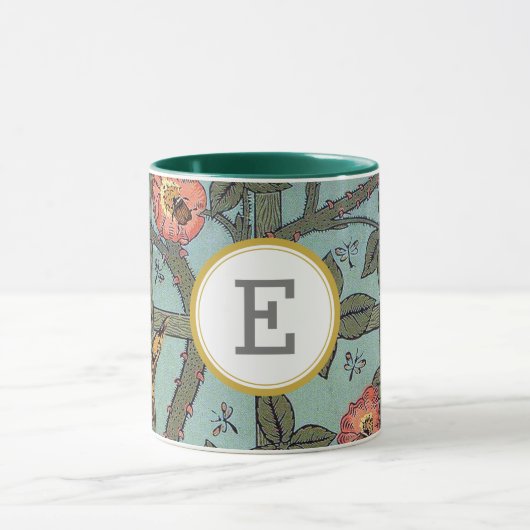William Morris PERSONALIZED INITIAAL Mok (Midden)