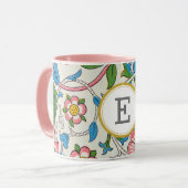 William Morris PERSONALIZED INITIAAL Mok (Voorkant links)