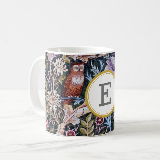 William Morris PERSONALIZED INITIAAL Mok (Voorkant links)