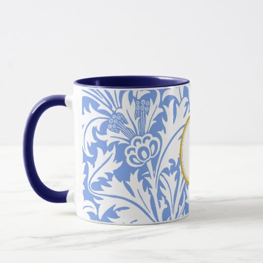 William Morris PERSONALIZED INITIAAL Mok (Links)