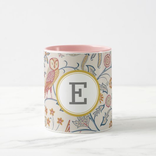 William Morris PERSONALIZED INITIAAL Mok (Midden)