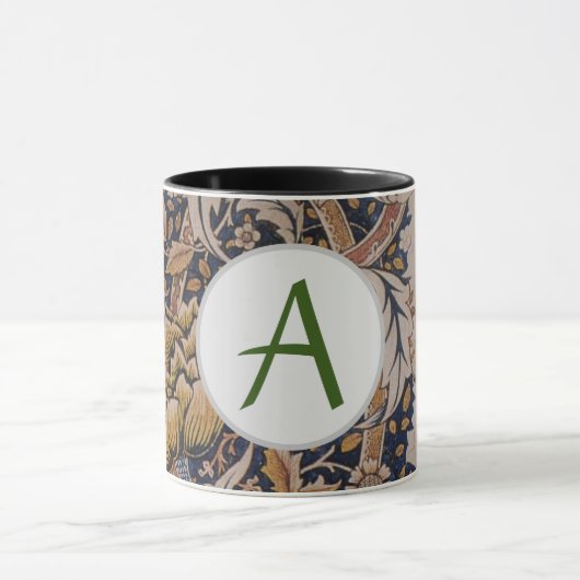 William Morris PERSONALIZED INTIAL Mok (Midden)