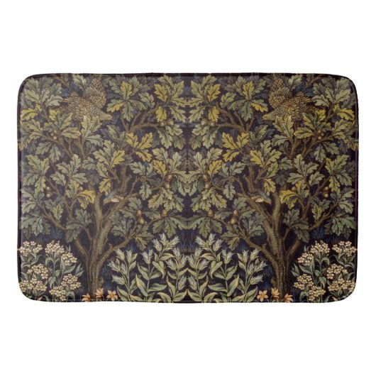 William Morris - Pheasant Bird Tree Botanical Badmat (Voorkant)