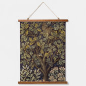 William Morris - Pheasant Bird Tree Botanical Hangend Wandkleed (Voorkant)
