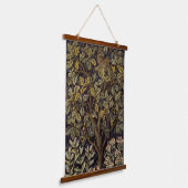 William Morris - Pheasant Bird Tree Botanical Hangend Wandkleed (Gebogen)