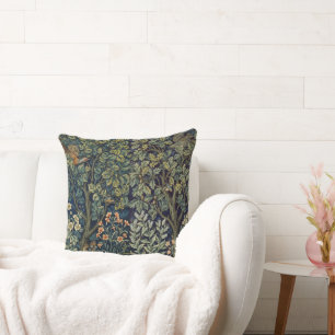 William Morris Pheasant Bird Tree Woodland Kussen