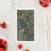 William Morris Pheasant Bird Tree Woodland Servet (Insitu)