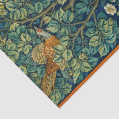 William Morris Pheasant Decoupage Tissue Paper Tissuepapier (Detail)