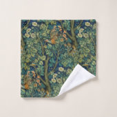 William Morris Phesant Bird Forest Bad Handdoek (Wasdoekje)