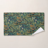 William Morris Phesant Bird Forest Bad Handdoek (Handdoek)