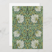 William Morris - Pimpernel Bedankkaart (Voorkant / Achterkant)