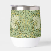 William Morris Pimpernel Bloemen Blauw Behang (Rechts)