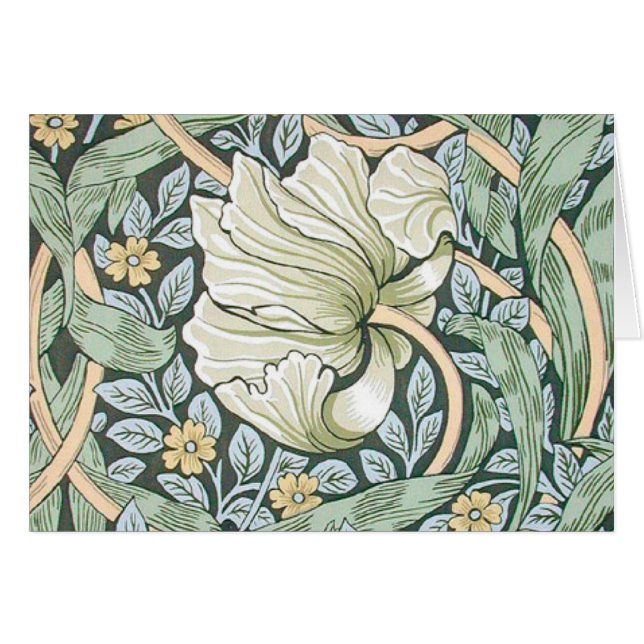 William Morris Pimpernel Floral Wallpaper (Voorkant Horizontaal)