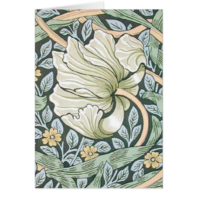 William Morris Pimpernel Floral Wallpaper (Voorkant)