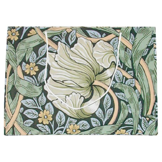 William Morris Pimpernel Floral Wallpaper Groot Cadeauzakje (Voorkant)