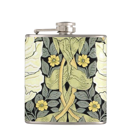 William Morris Pimpernel Floral Wallpaper Heupfles (Voorkant)