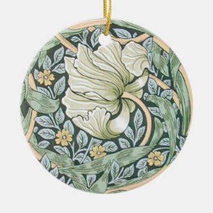 William Morris Pimpernel Floral Wallpaper Keramisch Ornament