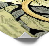 William Morris Pimpernel Floral Wallpaper Poster (Hoek)