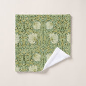 William Morris Pimpernel Fond d'écran bleu Floral (Gant de toilette)