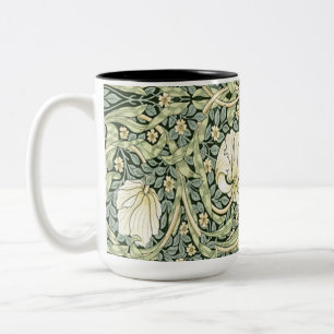 William Morris Pimpernel Green Tweekleurige Koffiemok