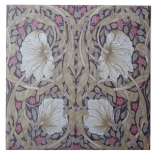 William Morris Pimpernel Matching Herhaalt Design Tegeltje