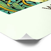 William Morris Pimpernel Mission Style Perfect Poster (Hoek)