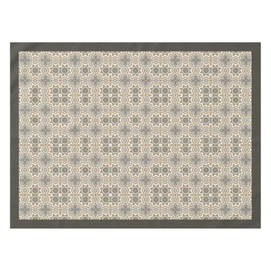 William Morris Pimpernel nouveau neutrale kleuren Tafelkleed (Voorkant (Horizontaal))