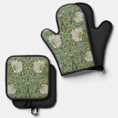 William Morris - Pimpernel Ovenwant & Pannenlap Set (Voorkant / Achterkant)