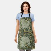 William Morris Pimpernel  Pattern Apron Schort (Gedragen)