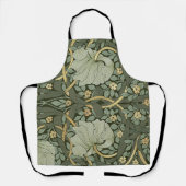 William Morris Pimpernel  Pattern Apron Schort (Voorkant)