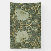 William Morris Pimpernel  Pattern Banner (Verticaal)