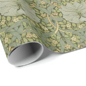 William Morris Pimpernel  Pattern Cadeaupapier (Rol Hoek)
