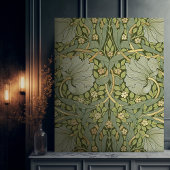 William Morris Pimpernel  Pattern Canvas Afdruk