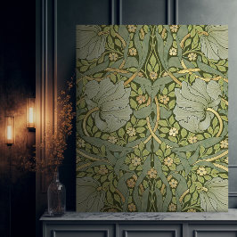 William Morris Pimpernel  Pattern Canvas Afdruk