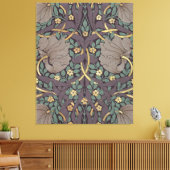 William Morris Pimpernel  Pattern Canvas Pr (Insitu (Woonkamer))
