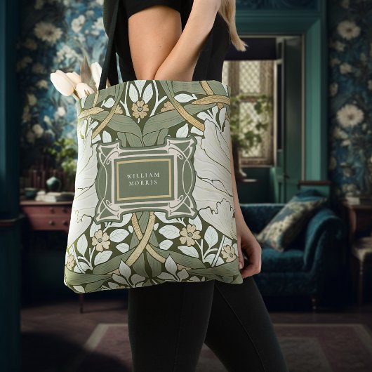 William Morris Pimpernel Pattern Canvas tas