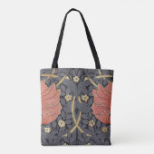 William Morris Pimpernel  Pattern Canvas tas (Achterkant)