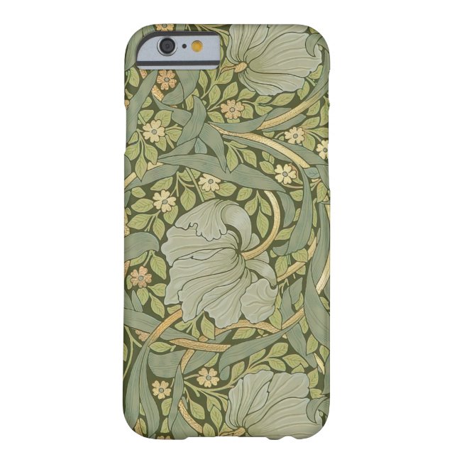 William Morris Pimpernel  Pattern Case-Mate iPhone Case (Achterkant)