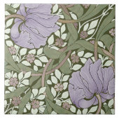 William Morris Pimpernel Pattern Ceramic T Tegeltje (Voorkant)