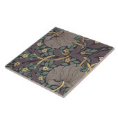 William Morris Pimpernel Pattern Ceramic T Tegeltje (Zijkant)