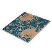 William Morris Pimpernel Pattern Ceramic T Tegeltje (Zijkant)