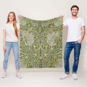 William Morris Pimpernel  Pattern Fleece Deken