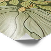 William Morris Pimpernel Pattern Foto Afdruk (Hoek)