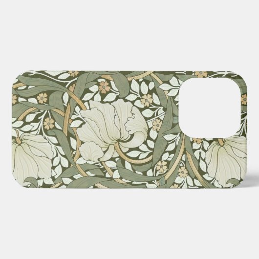 William Morris Pimpernel  Pattern iPhone Ca iPhone Hoesje (Achterkant horizontaal)