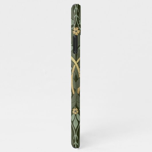 William Morris Pimpernel Pattern iPhone Ca iPhone Hoesje (Rechterkant)